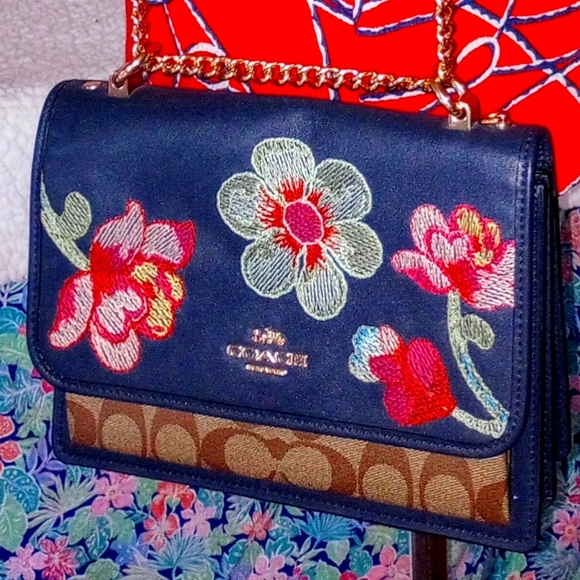 Coach, Unique & Rare Luxury; NWOT; Navy - Picture 2 of 12